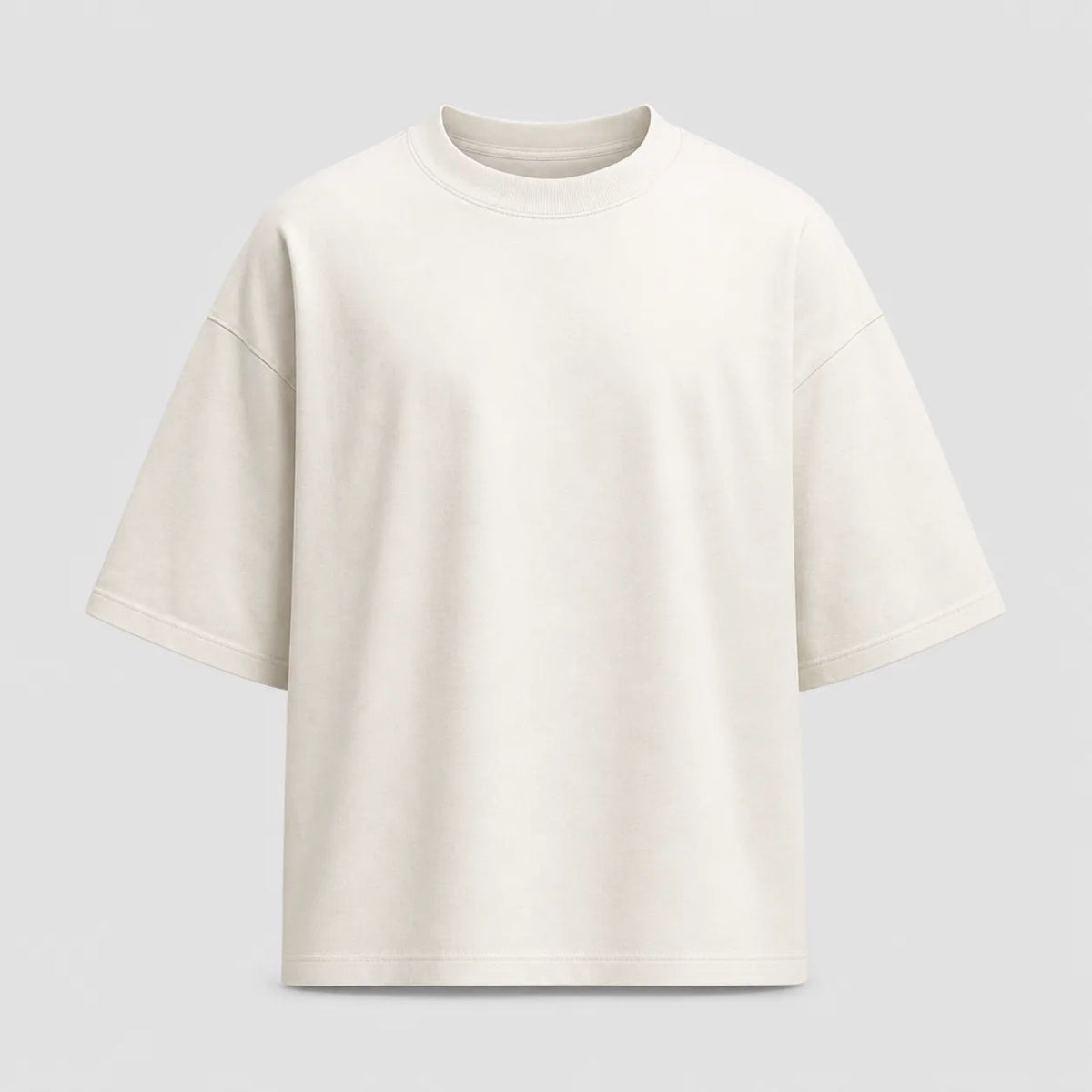 Boxy Tee — Écru